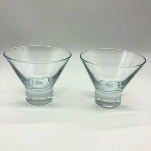 Pair of Grand Marnier glasses
